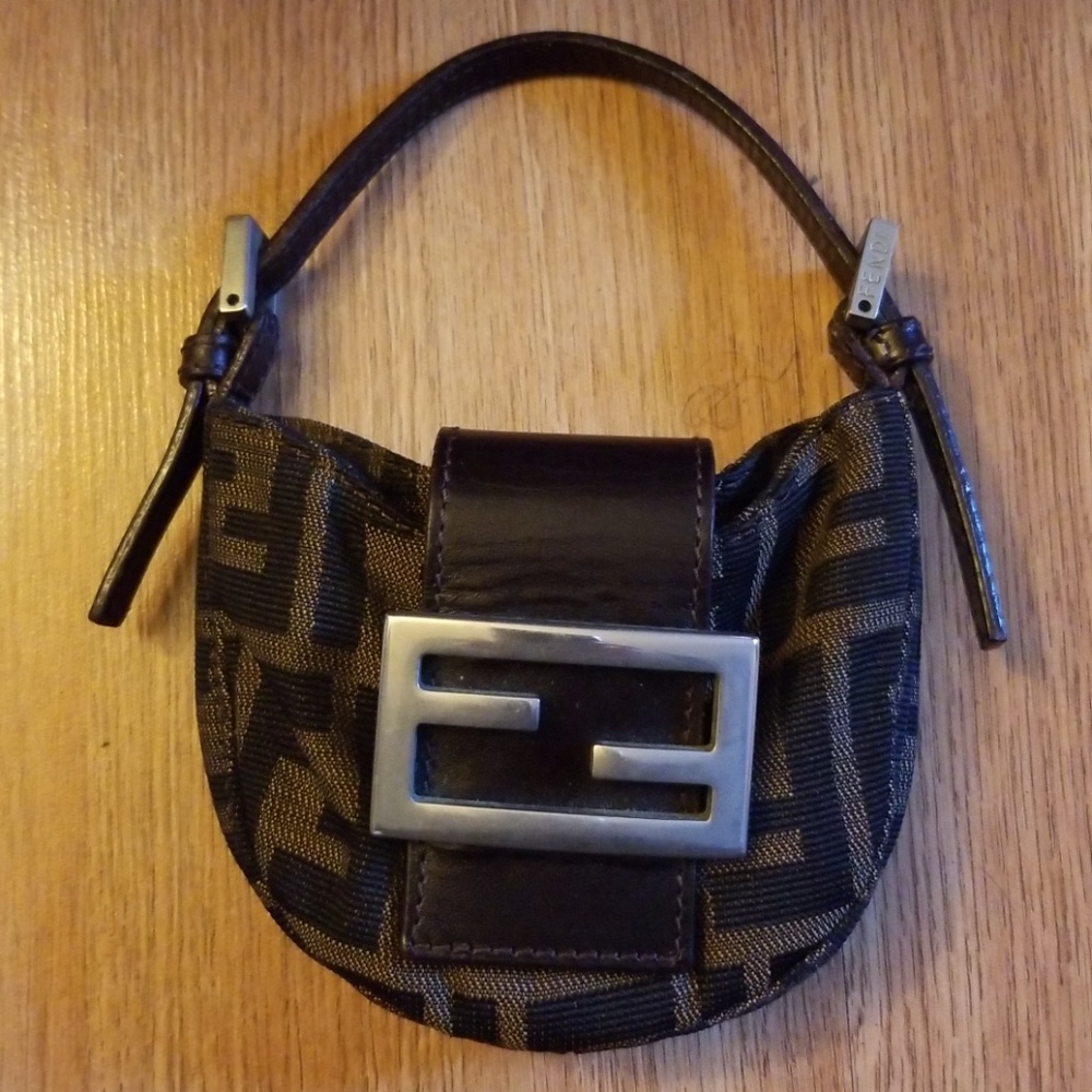Fendi ZUCCA Mini Pouchette